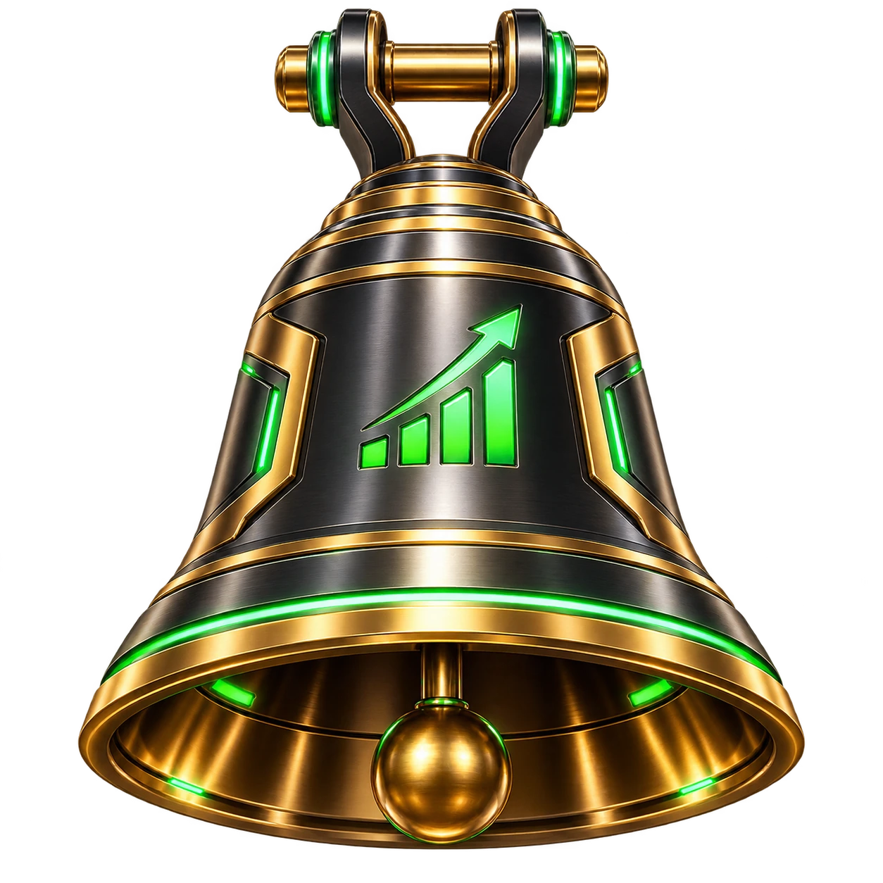 Trading bell icon
