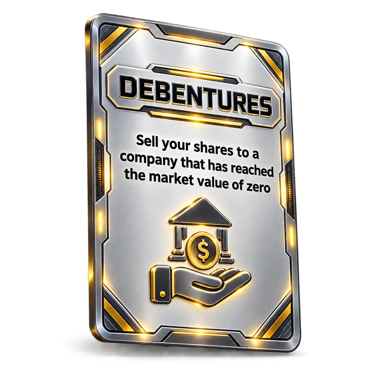Debentures game card