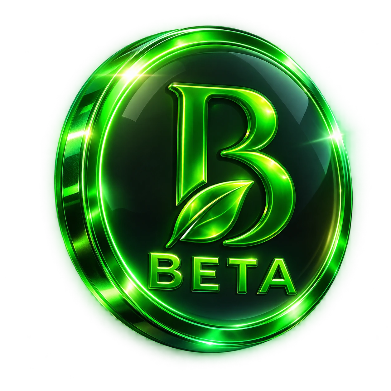 Beta company logo token