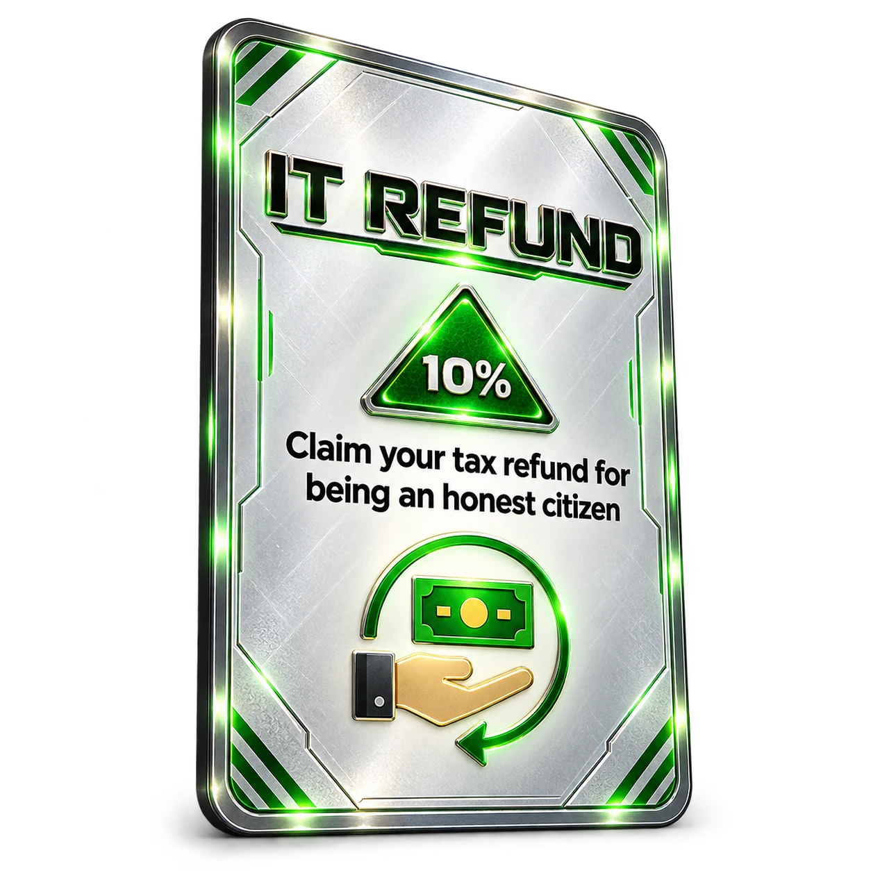 IT Refund game card