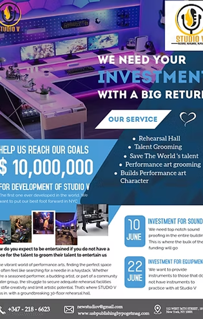 Studio V Sponsorship
